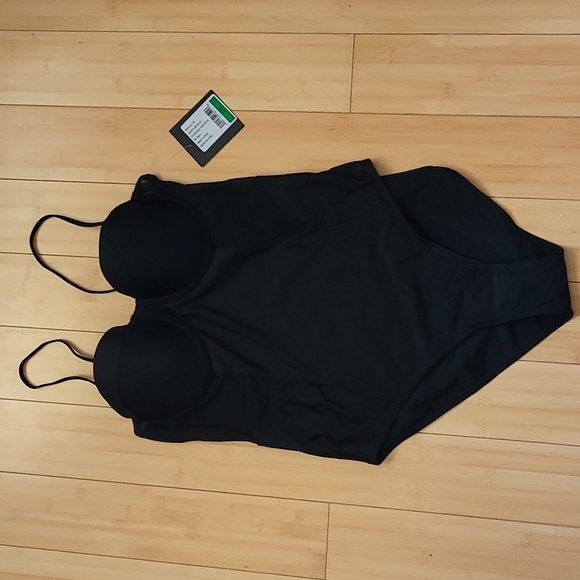 Donatella one piece mesh swimsuit - Picture 1 of 2